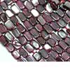 Natural AAA Red Rhodolite Garnet Oval Faceted Beads Strand  Length is 14 Inches & Sizes from 5.5mm to 7.5mm Approx.